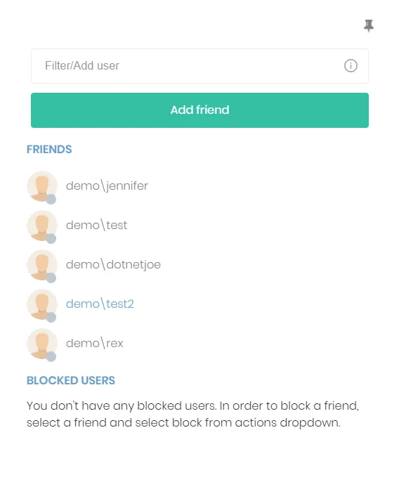 Friends List
