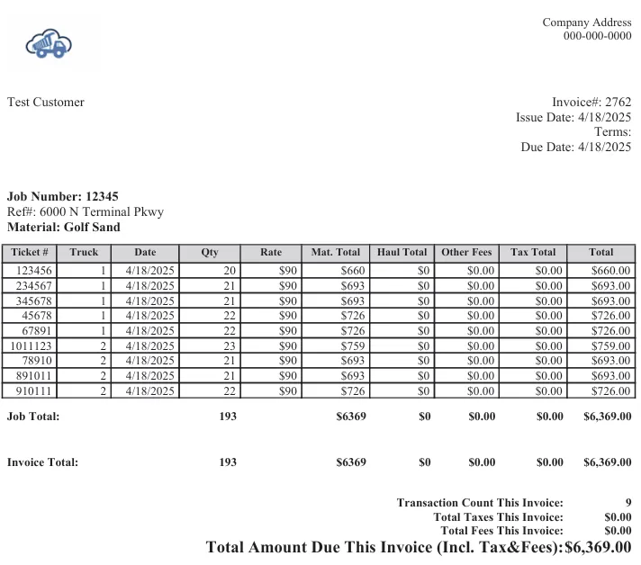 Invoice template 9