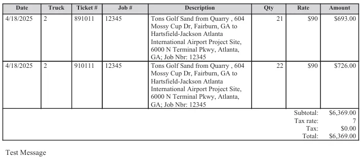 Invoice template 5