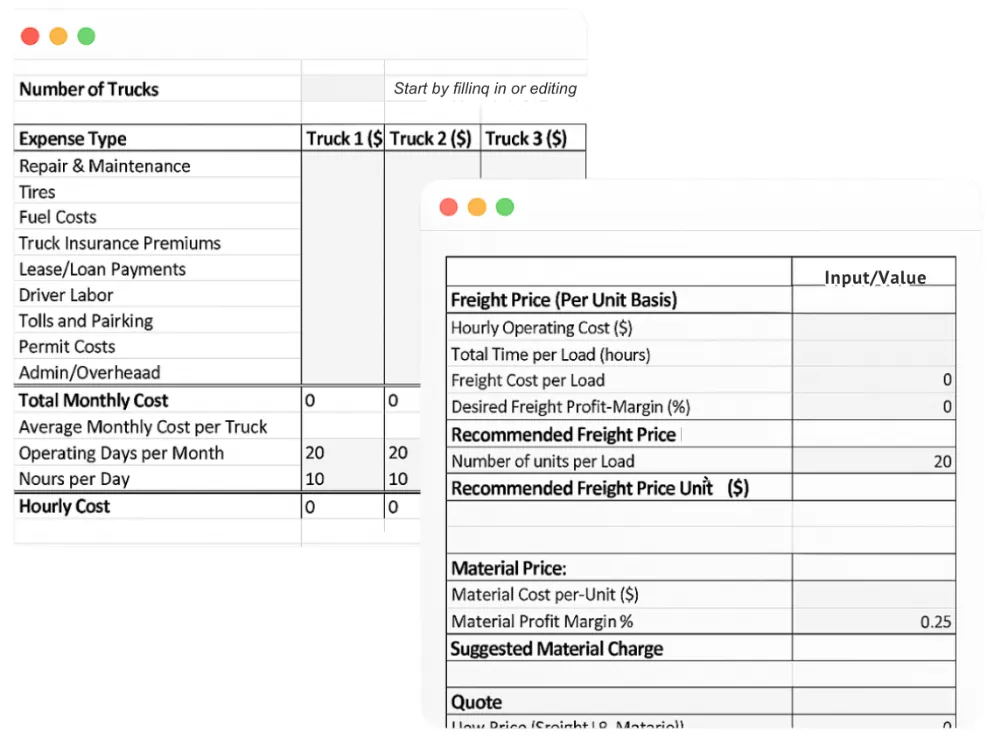 cost and quote estimator