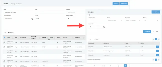 Invoice Creation