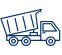 dump truck icon