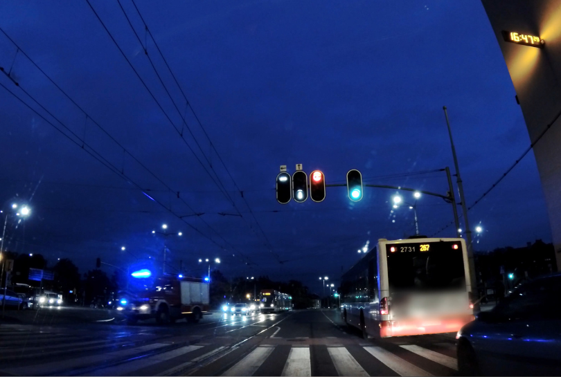 Night Vision Dashcam Feature