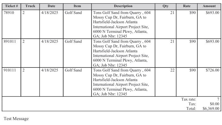 Invoice template 3