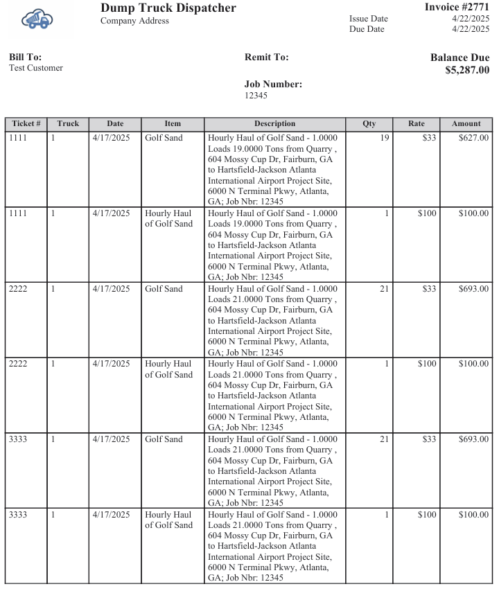 invoice template 2